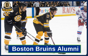 mark Willand and the Boston Bruins Alumni